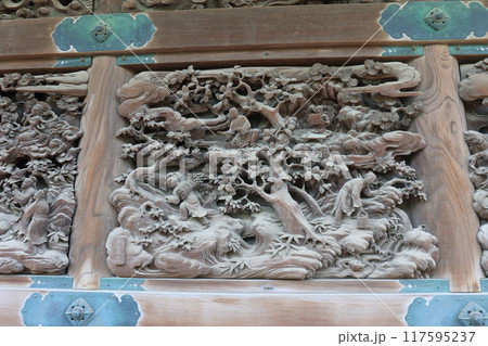 帝釈天題経寺　帝釈堂内殿の彫刻ギャラリー 117595237