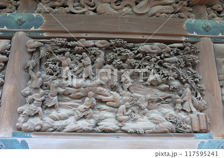 帝釈天題経寺　帝釈堂内殿の彫刻ギャラリー 117595241