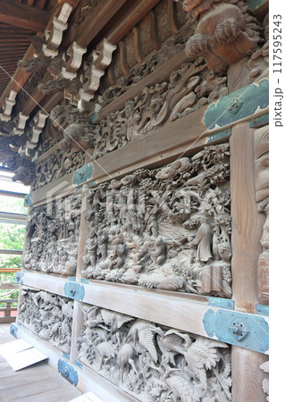 帝釈天題経寺　帝釈堂内殿の彫刻ギャラリー 117595243