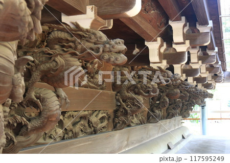 帝釈天題経寺　帝釈堂内殿の彫刻ギャラリー 117595249