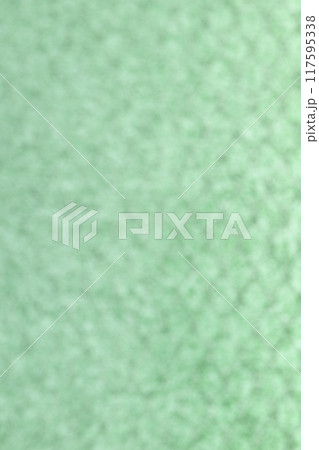 和紙によるボケ味を持つ深緑色【背景素材】 117595338