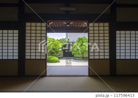 妙顕寺　客殿から見える四海唱導の庭 117596413