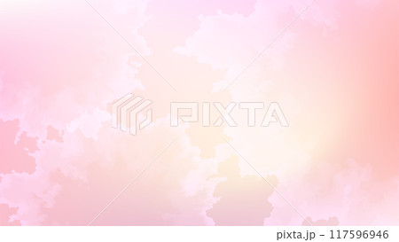 Delicate light pink rose bg. Tender spring flow 117596946