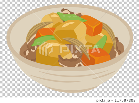 和食_肉じゃが 和食_肉じゃが 117597808