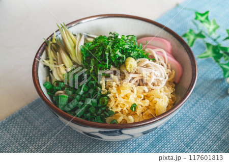 冷やしたぬきそば 117601813