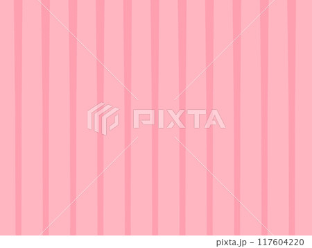 ピンクのストライプの背景イラスト素材 ピンクのストライプの背景イラスト素材 117604220