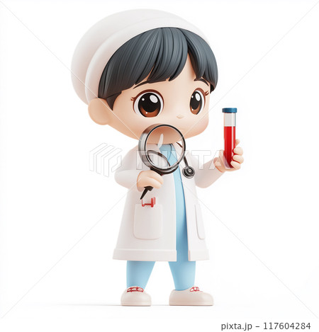 研究・医療コンセプト　血液検査 117604284