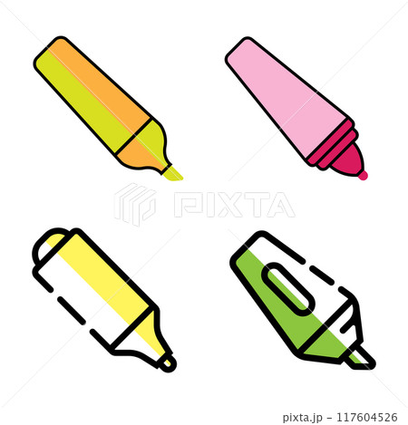 Marker flat icon 117604526