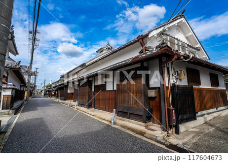 【重要伝統的建造物群保存地区】富田林寺内町　堺筋の風景　大阪府富田林市 117604673