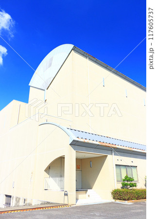 愛知県津島市、津島市文化会館の風景 愛知県津島市、津島市文化会館の風景 117605737