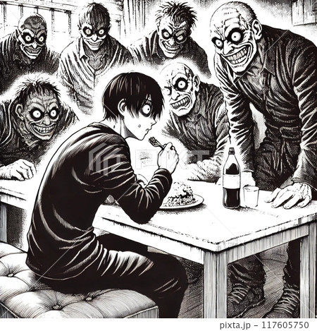 人に見られると緊張する 117605750