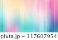 綺麗な虹色のグラデーションの背景 117607954