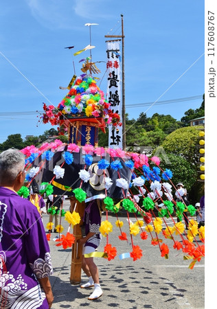 真鶴貴船まつりの花山車 神奈川 真鶴貴船まつりの花山車 神奈川 117608767