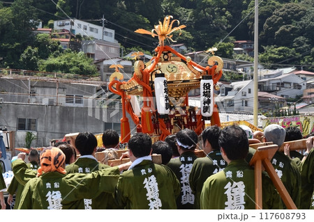 真鶴貴船まつりの御神輿　神奈川 117608793
