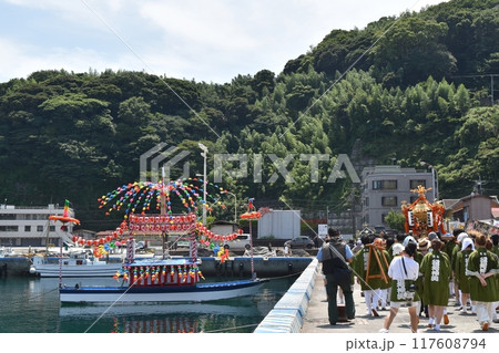 晴天の真鶴貴船まつり　神奈川 117608794