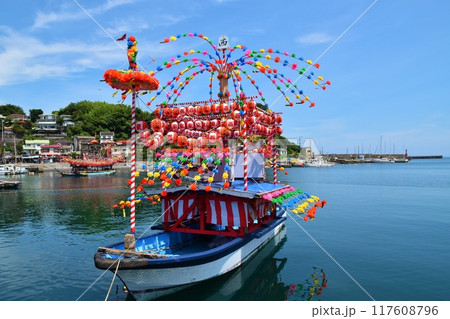 晴天の真鶴貴船まつり　神奈川 117608796