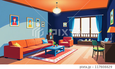 リビングルーム リビングルーム 117608829