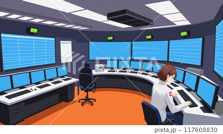 コントロールルーム コントロールルーム 117608830