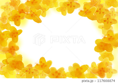 金水引（キンミズヒキ）の花のカード3 117608874