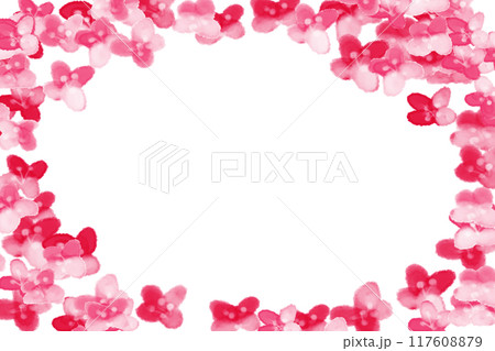 水引(ミズヒキ)の花のカード3 水引(ミズヒキ)の花のカード3 117608879