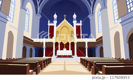 聖域の彼方に響く、祈りと神秘の交差点 117609953