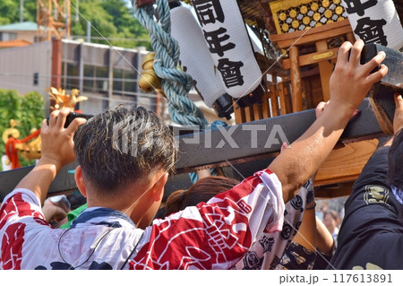 真鶴貴船まつりの神輿 神奈川 真鶴貴船まつりの神輿 神奈川 117613891