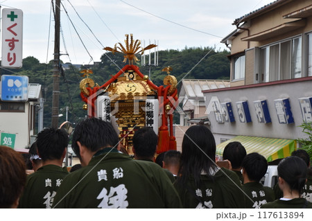 真鶴貴船まつりの神輿渡御 神奈川 真鶴貴船まつりの神輿渡御 神奈川 117613894