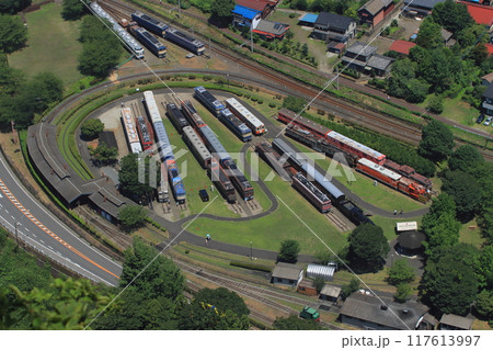 群馬県碓氷峠鉄道文化むらに保存される鉄道車両たち 117613997