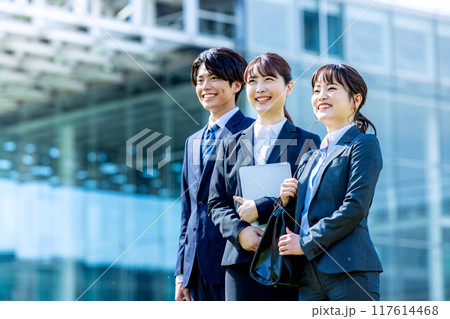 就活生　ビジネスイメージ 117614468