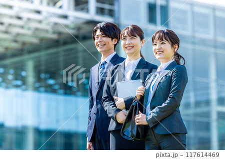 就活生 ビジネスイメージ 就活生 ビジネスイメージ 117614469