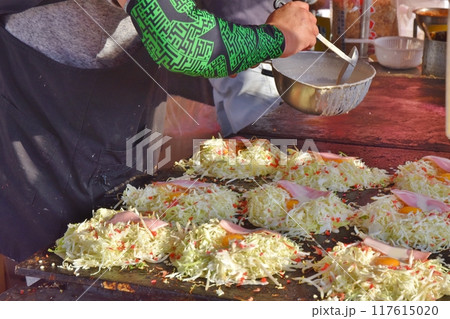 お祭りのお好み焼き屋台　東京 117615020