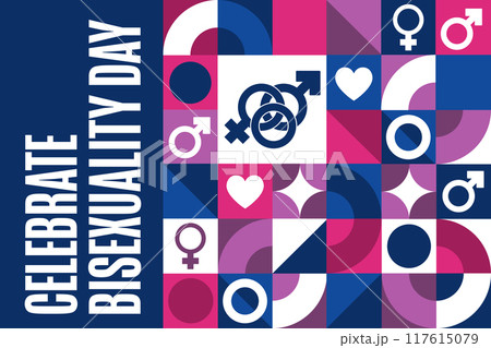 Celebrate Bisexuality Day. September 23. Holiday concept. Template for background, banner, card Celebrate Bisexuality Day. September 23. Holiday concept. Template for background, banner, card 117615079