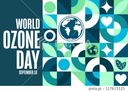 World Ozone Day. September 16. International Day for the Preservation of the Ozone Layer. Holiday World Ozone Day. September 16. International Day for the Preservation of the Ozone Layer. Holiday 117615125