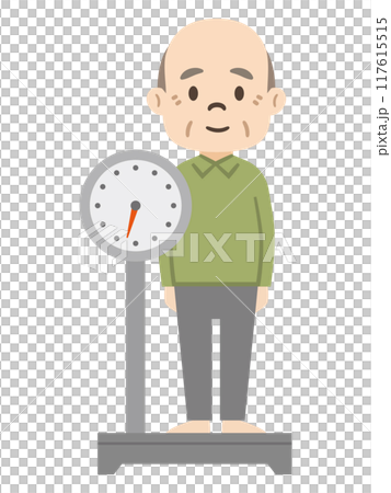 Weight measurement illustration Weight measurement illustration 117615515