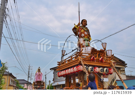 佐原の大祭の風景　千葉 117615939
