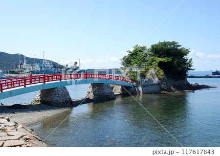 兵庫県　坊勢島の海神社 117617843