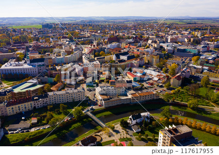 Opava cityscape, Czech Republic 117617955