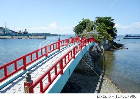 兵庫県　坊勢島の海神社 117617986