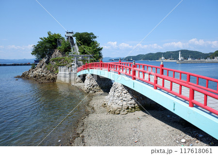 兵庫県　坊勢島の海神社 117618061