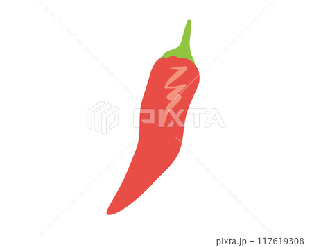 まっすぐな唐辛子 117619308