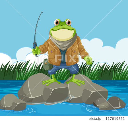 Frog Fishing Adventure 117619831