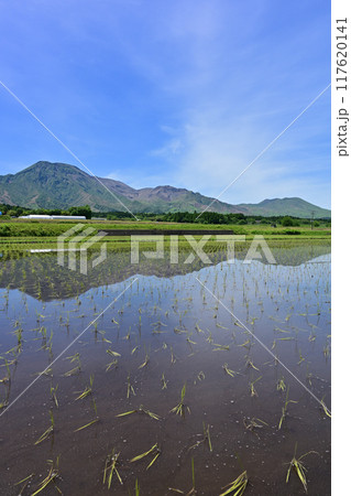 一の宮町から見た阿蘇山 一の宮町から見た阿蘇山 117620141