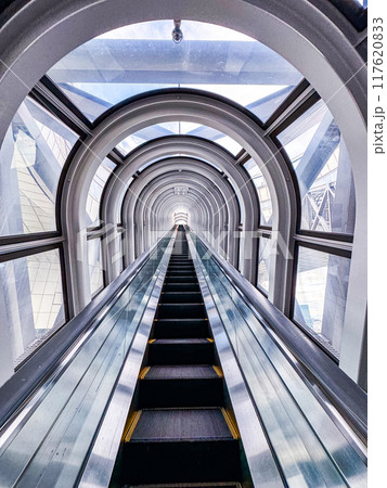 View from Umeda Sky Building in Osaka, Japan 117620833