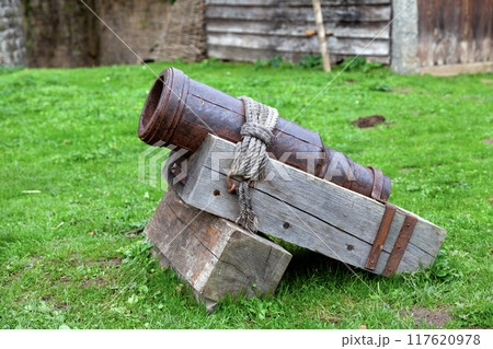 Mortar from the 16th century 117620978