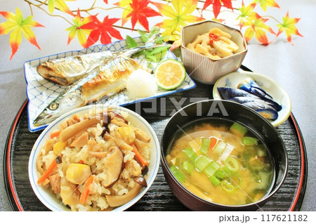 秋の和風御膳 117621182