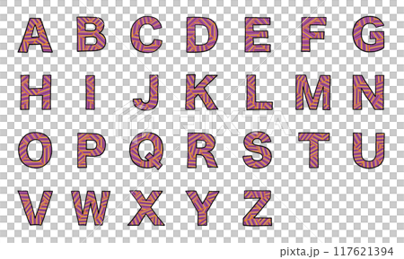 Zentangle Alphabet Halloween Colors Zentangle Alphabet Halloween Colors 117621394