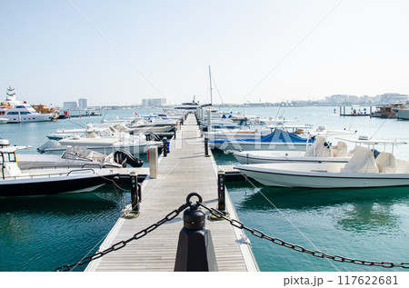 Marine port view Marine port view 117622681