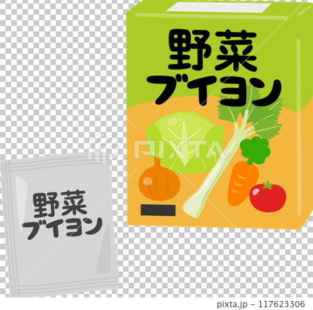 盒裝蔬菜湯 117623306