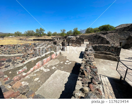 メキシコ・テオティワカン遺跡　ジャガーの宮殿 117623454