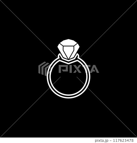 diamond ring logo diamond ring logo 117623478